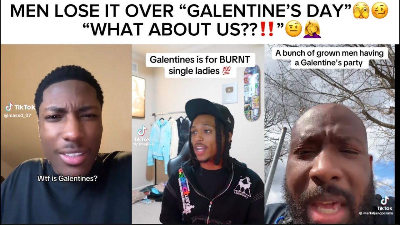 MEN OUTRAGED OVER GALENTINE’S DAY🤨🥴THEY DEMAND A “MALE VERSION “‼️🤦‍♀️