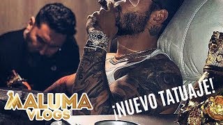 Maluma Haciéndose Un Nuevo Tatuaje Malumavlogs