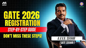 GATE 2026 Registration | Step-by-Step Application Form Fill-up Guide