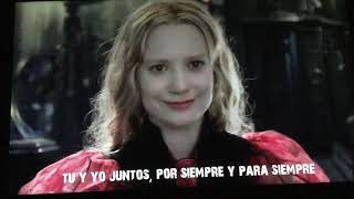Canción del final de Alicia atraves del espejo 2