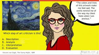 The Four Categories of Art Criticism