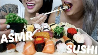 Asmr Assorted Nigiri Sushi  no Talking Relaxing Eating Sounds  Ne Lets Eat