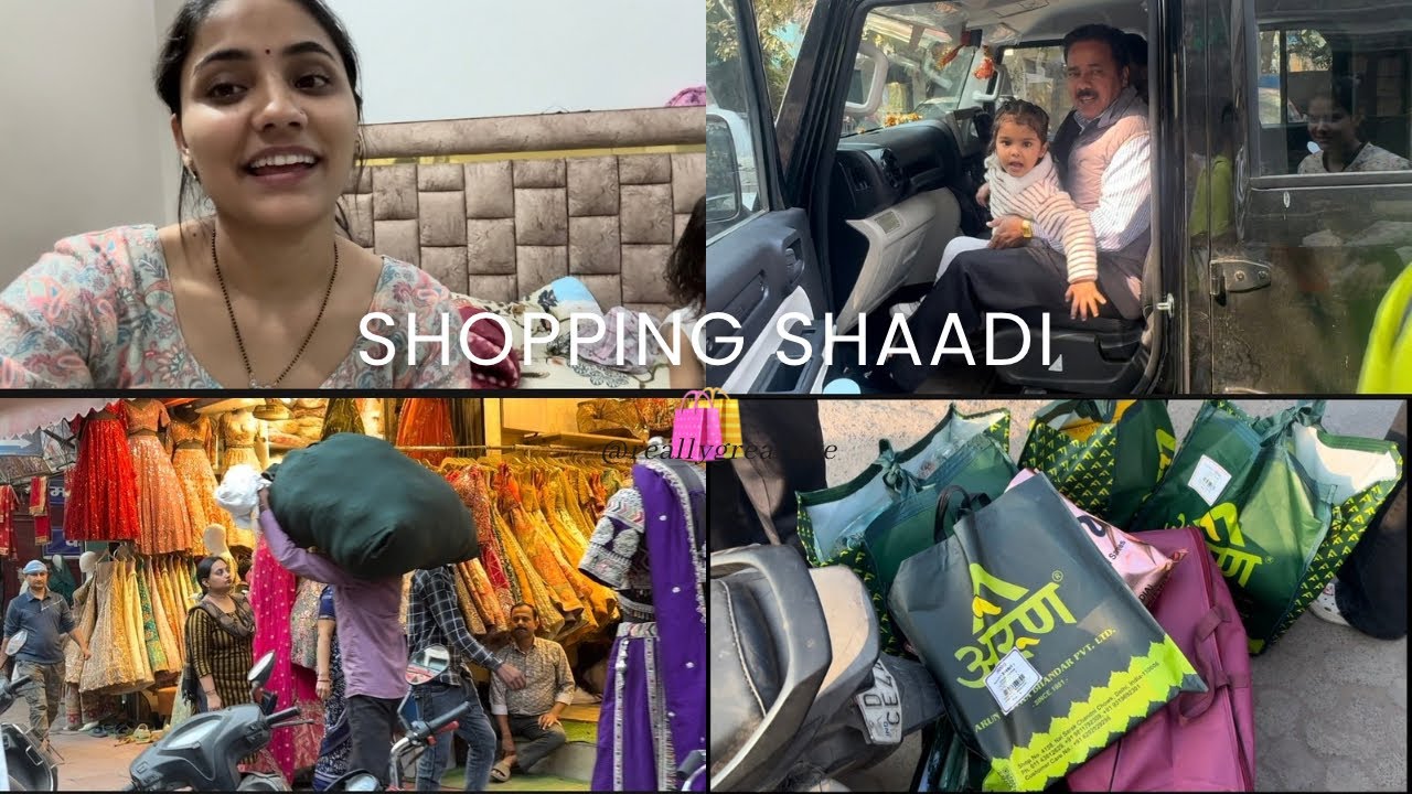 Shaadi shopping 🛍️❤️