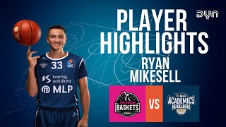 Ryan Mikesell Highlights vs. Telekom Baskets Bonn | easyCredit BBL | Dyn Basketball