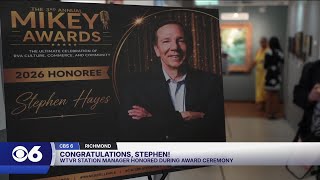WTVR General Manager Stephen Hayes honored with Mikey Award