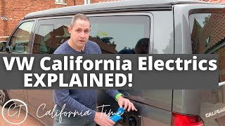 VW California Electrics - EXPLAINED