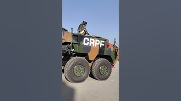CRPF 🇮🇳 Special tank for CRPF 🇮🇳 crpf attitude status 🔥#crpf #para #armylover #crpf diary