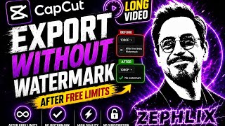 CapCut Export Without Watermark 😳🔥 | 100% Working |Without pro 