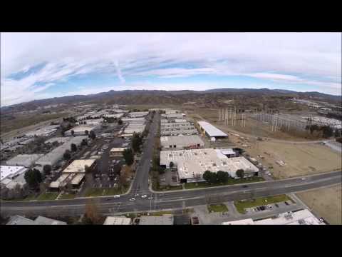 Turbo Ace Matrix Quadcopter Video of Tethered Balloon