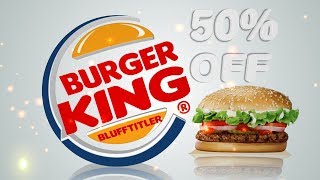 Blufftitler +  Templates + BURGER KING SPOOF INTRO
