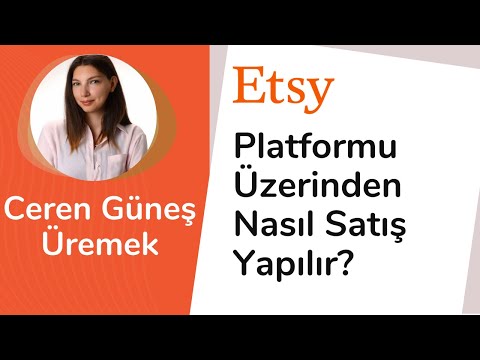 #64 - Etsy Danışmanlığı Veren Lunis Medya'nın Kurucu Ortağı Ceren Güneş Üremek