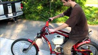 Schwinn chopper 200cc home made road test part 1