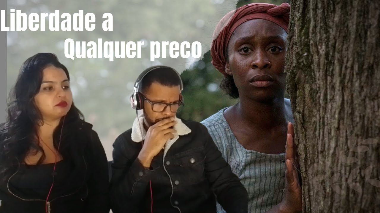 Casal reagindo a  Cynthia Erivo 