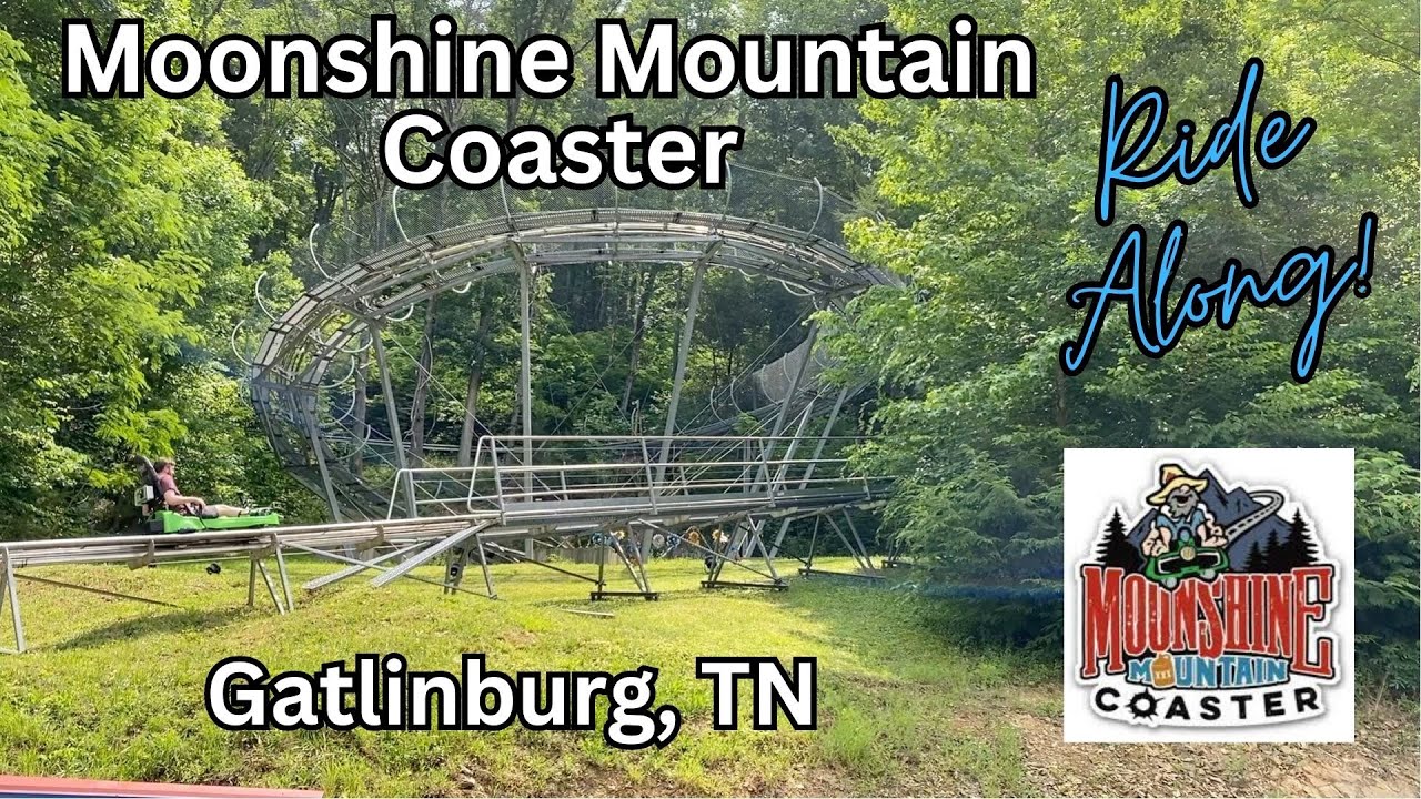 Moonshine Mountain Coaster POV Gatlinburg, TN YouTube