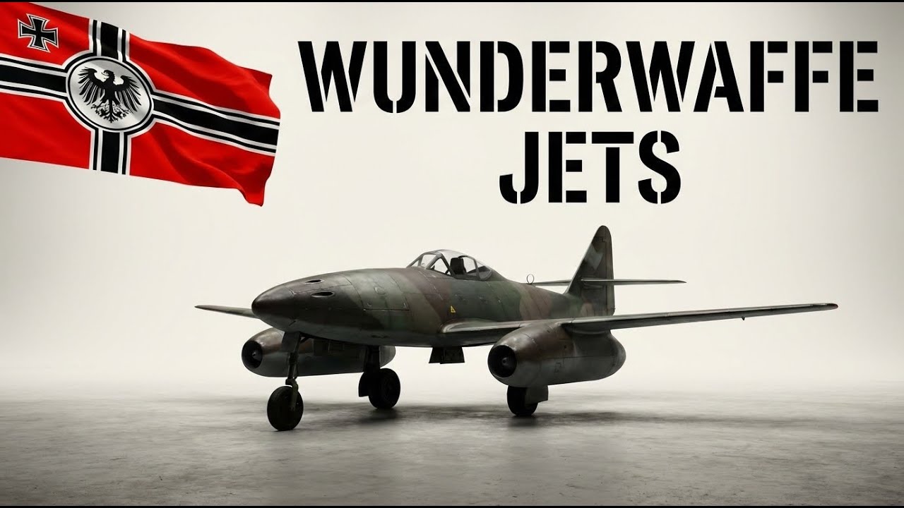 Every German Jet of WWII: Secret "Wunderwaffe" Weapons