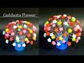 Guldasta Flower made with Plastic Bottle / Recycle Material project for school / Bottle Craft ideas