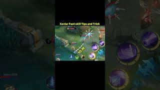Xavier Fast skill Tips and Trick Tutorial Mobile Legends #xavier #tutorial #mlbb