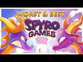 Top 5 WORST and BEST Spyro Games