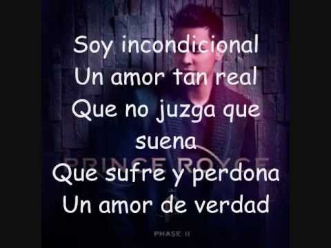 Prince Royce - Incondicional Lyrics