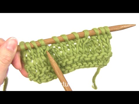 How to decrease knitting 2 purl stitches together and passing one stitch (P2tog, pss)