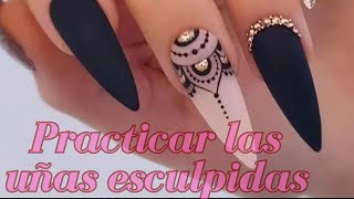 How to make SCULPTURAL acrylic nails from scratch screenshot 1