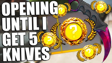 Opening Cases Until I get 5 KNIVES | TDM_Heyzeus
