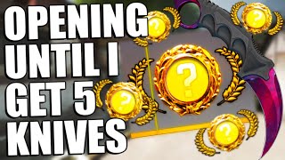Opening Cases Until I get 5 KNIVES | TDM_Heyzeus