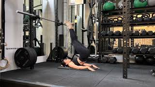 Lying Reverse Crunch Up