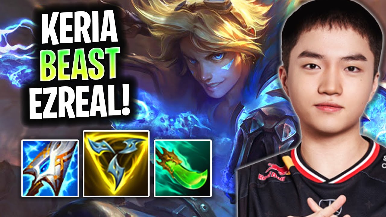 KERIA IS A BEAST WITH EZREAL! | T1 Keria Plays Ezreal ADC vs Corki!  Season 2025