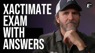 Xactimate Level 1 Practice Exam with Answer Key