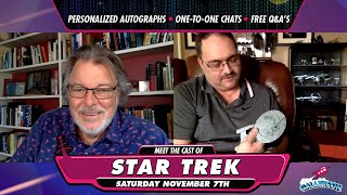 One-to-One Video Chats with Fans of Marina Sirtis, Brent Spiner, and Jonathan Frakes