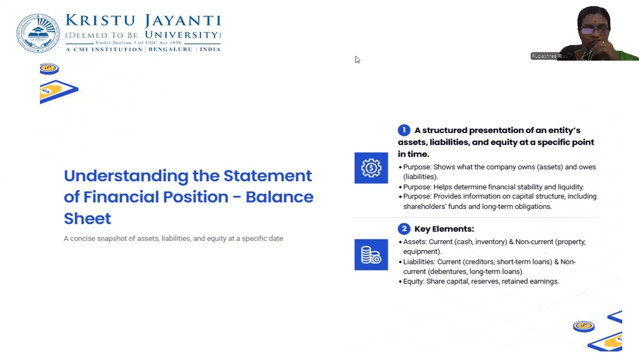 Components of Financial Statements