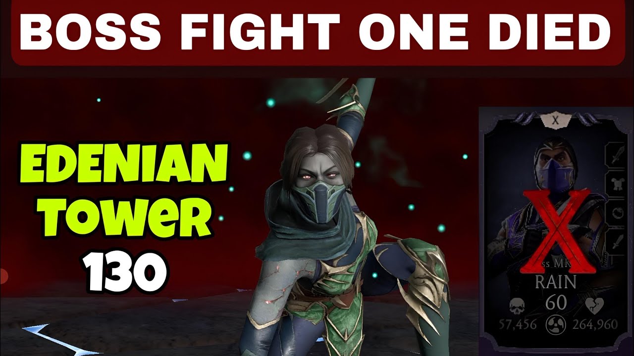 EDENIAN TOWER BOSS FIGHT 130 - MORTAL KOMBAT 11