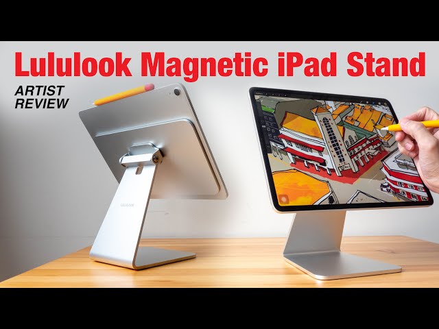 Artist Review: Lululook Magnetic Stand for iPad Pro and Air 4 ...