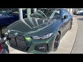 2021 BMW 430i Xdrive Sanremo Green with Black Vernasca lthr