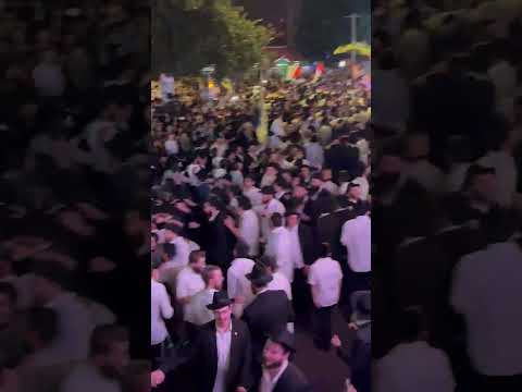 Simchas Beis Hashoeiva on the Streets of Crown Heights Thursday Chol Hamoed Sukkot 2026