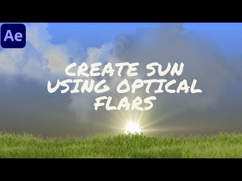 Create a Realistic Sun with Optical Flares | After Effects Tutorial
