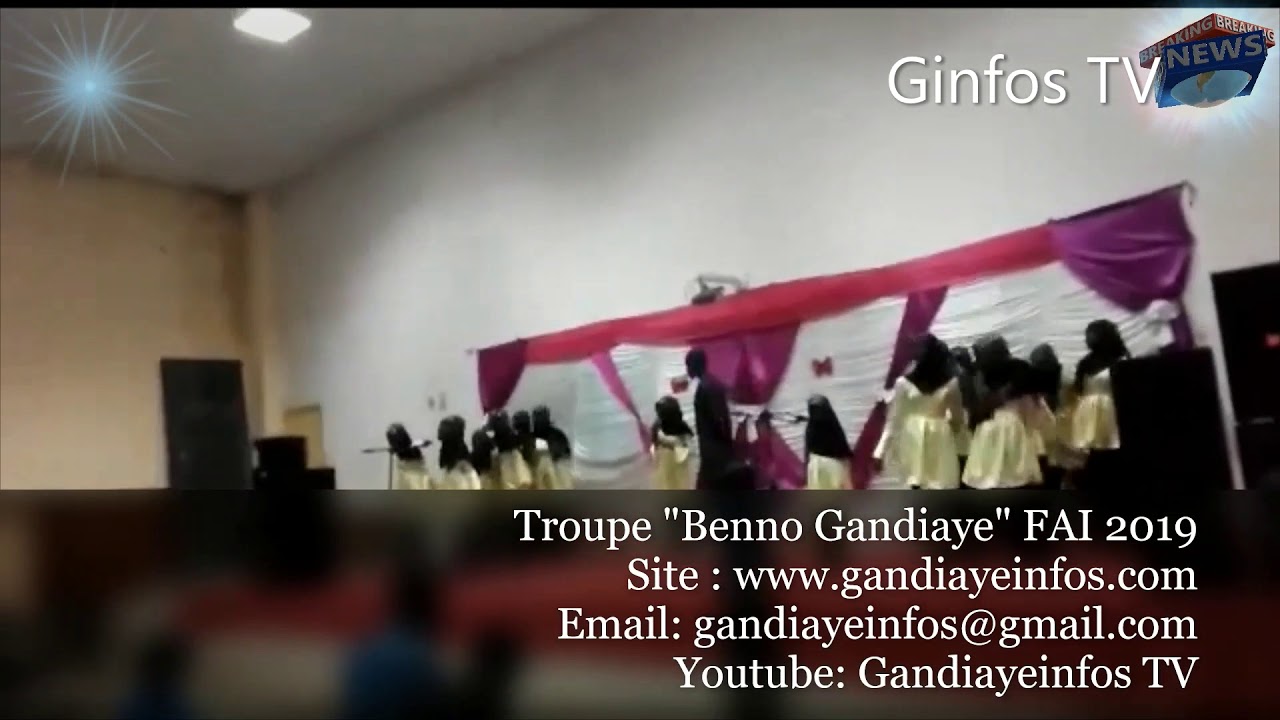 La troupe culturelle islamique «BENNO» Gandiaye – 2ème au Festival D’Art Islamique 2019 à Dakar