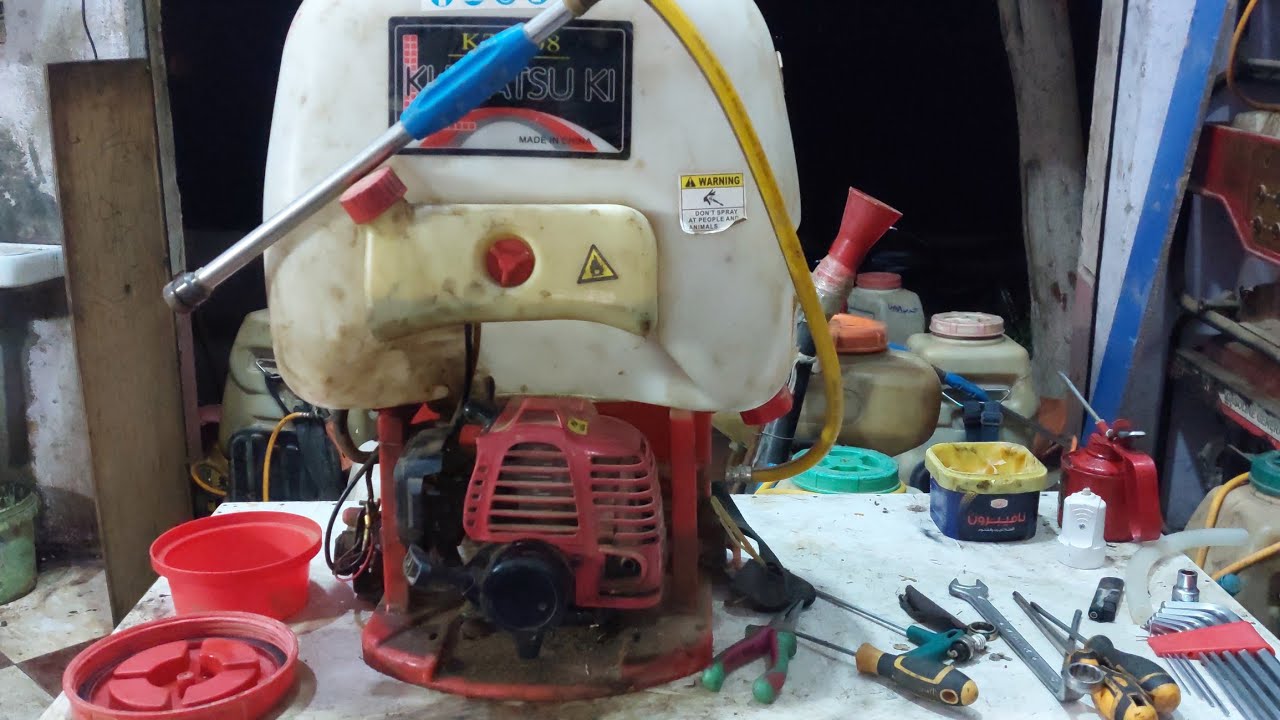 اعطال بسيطه في طلمبه ماتور الرش المبيدات الزراعية بكل سهوله يامعلم