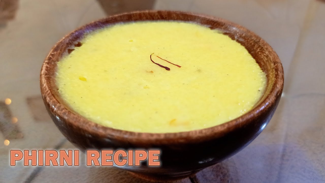 Phirni Recipe | Mughal Style Rice Pudding | Cook With Saba