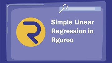 Simple Linear Regression in Rguroo