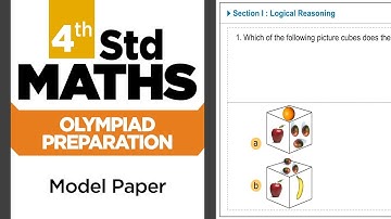 4th Std Maths Olympiad || Model Paper || Practice || Olympiad Exam Preparation