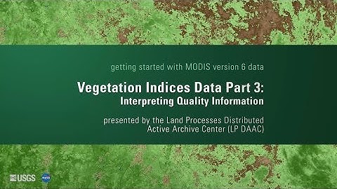 Getting Started with MODIS Version 6 Vegetation Indices Data (Part3)