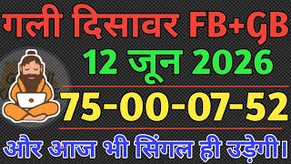 Satta King 12 June 2026 Satta News Faridabad Satta King Single Jodi - Sadhu Ki Pathshala
