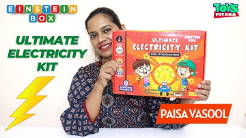 Ultimate Electricity Kit How to make Helicopter | Science Kit Experiment | Unboxing Einstein Box DIY