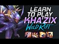 The Ultimate Beginner's Guide to Kha'Zix in Wild Rift (Runes, Builds, Combos)