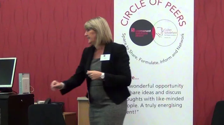 Linda Bonner, from Halifax Bank, Presents at the C...
