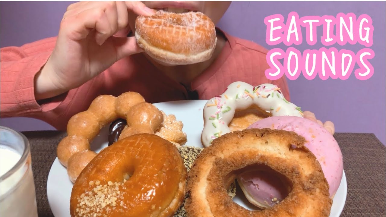 《Eating sounds》ドーナツ!珍しくノーカット。