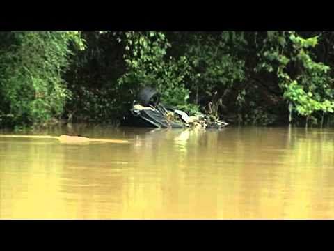 Bull Creek flooding in Austin, after Hermine