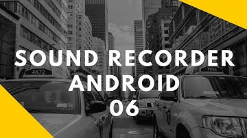 (OLD SERIES) Sound Recorder App For Android Part 6 (RecordFragment)